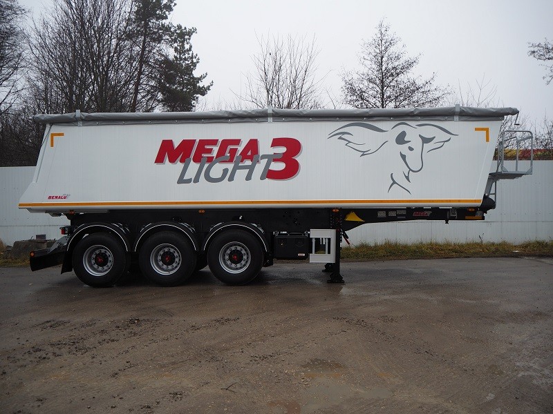 Самосвальные полуприцепы MEGA "Light" 25-33 куб.м.