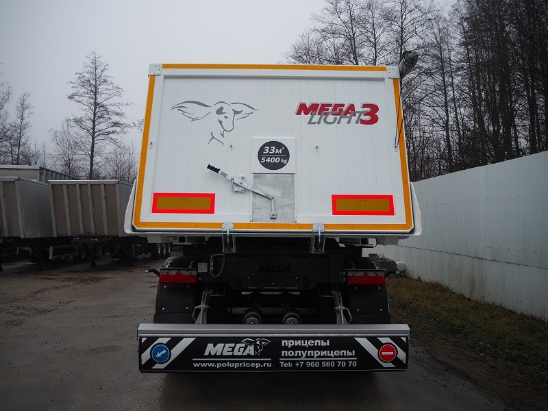 Самосвальные полуприцепы MEGA "Light" 25-33 куб.м.